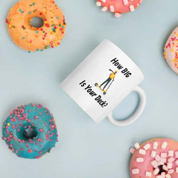 Funny Coffee Mug: How BIG Is Your Deck? (20oz)