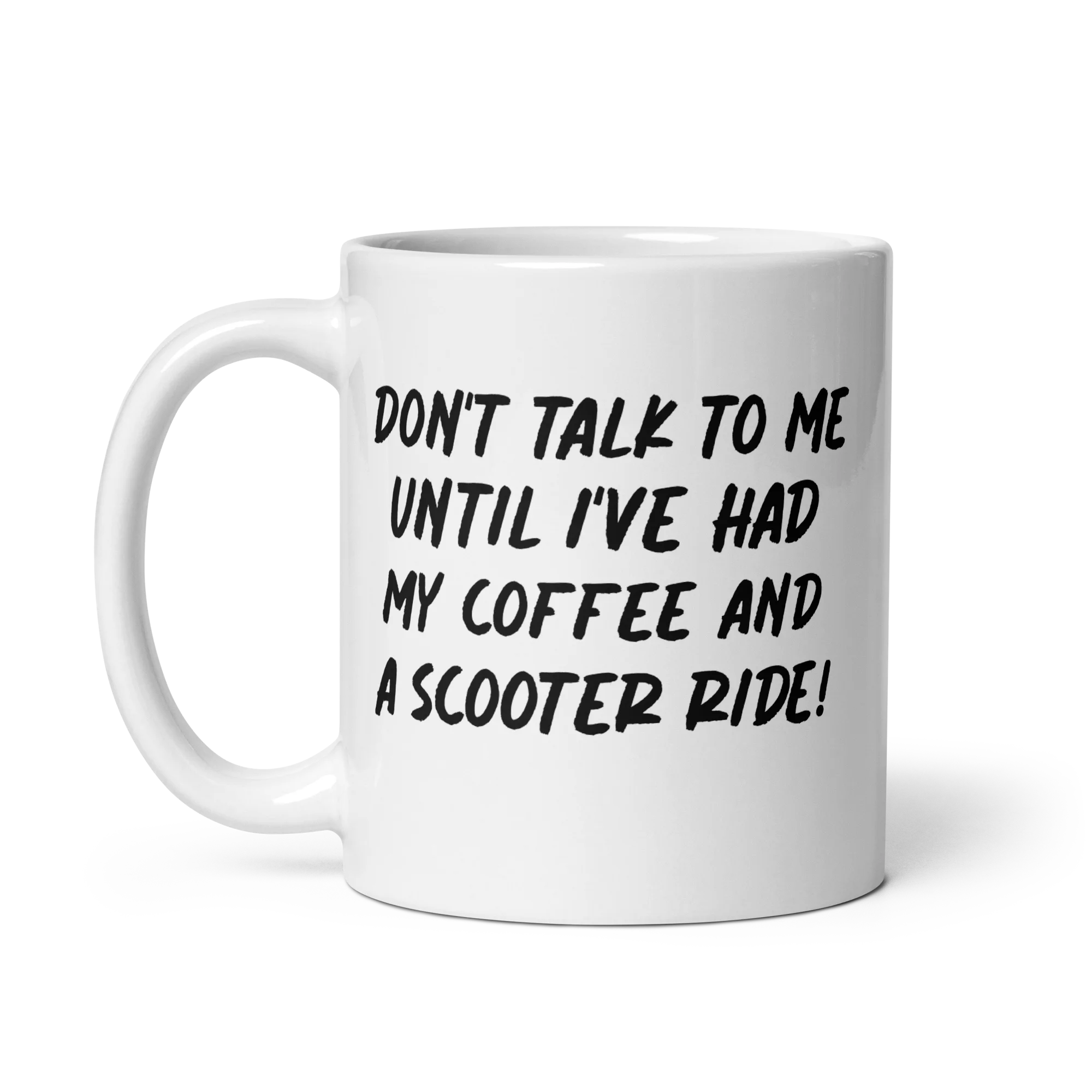 Electric Scooter Mug: Don't Talk To Me