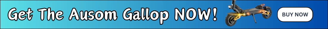 A banner to purchase the ausom gallop