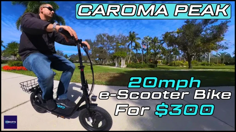 Caroma Peak Electric Scooter: Revolutionizing Urban Commuting