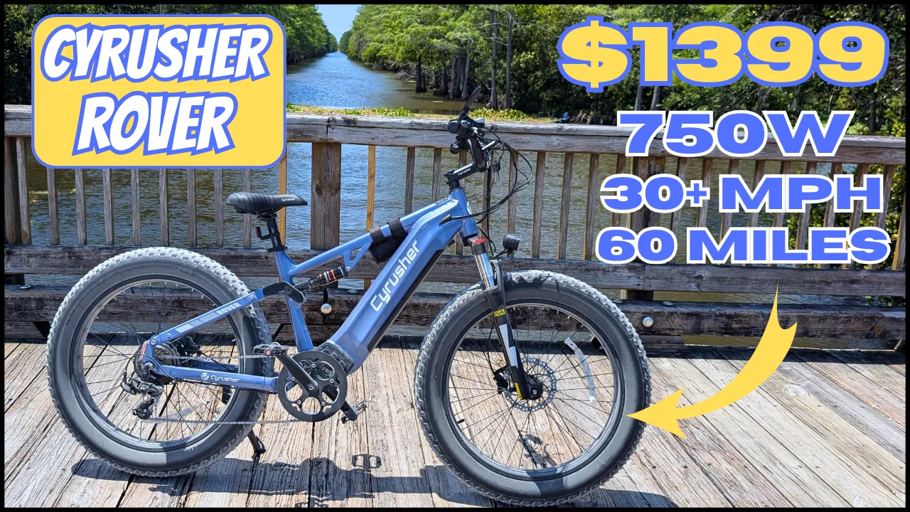 Cyrusher Rover Ebike Review: The Unexpected Powerhouse That Blew Me Away