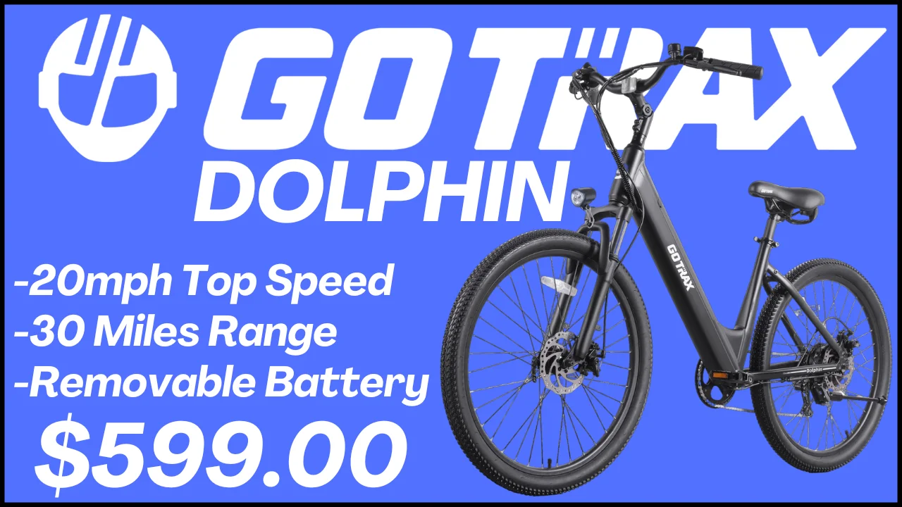 GoTrax Dolphin Budget Step-Thru E-Bike: Is It Worth $599?