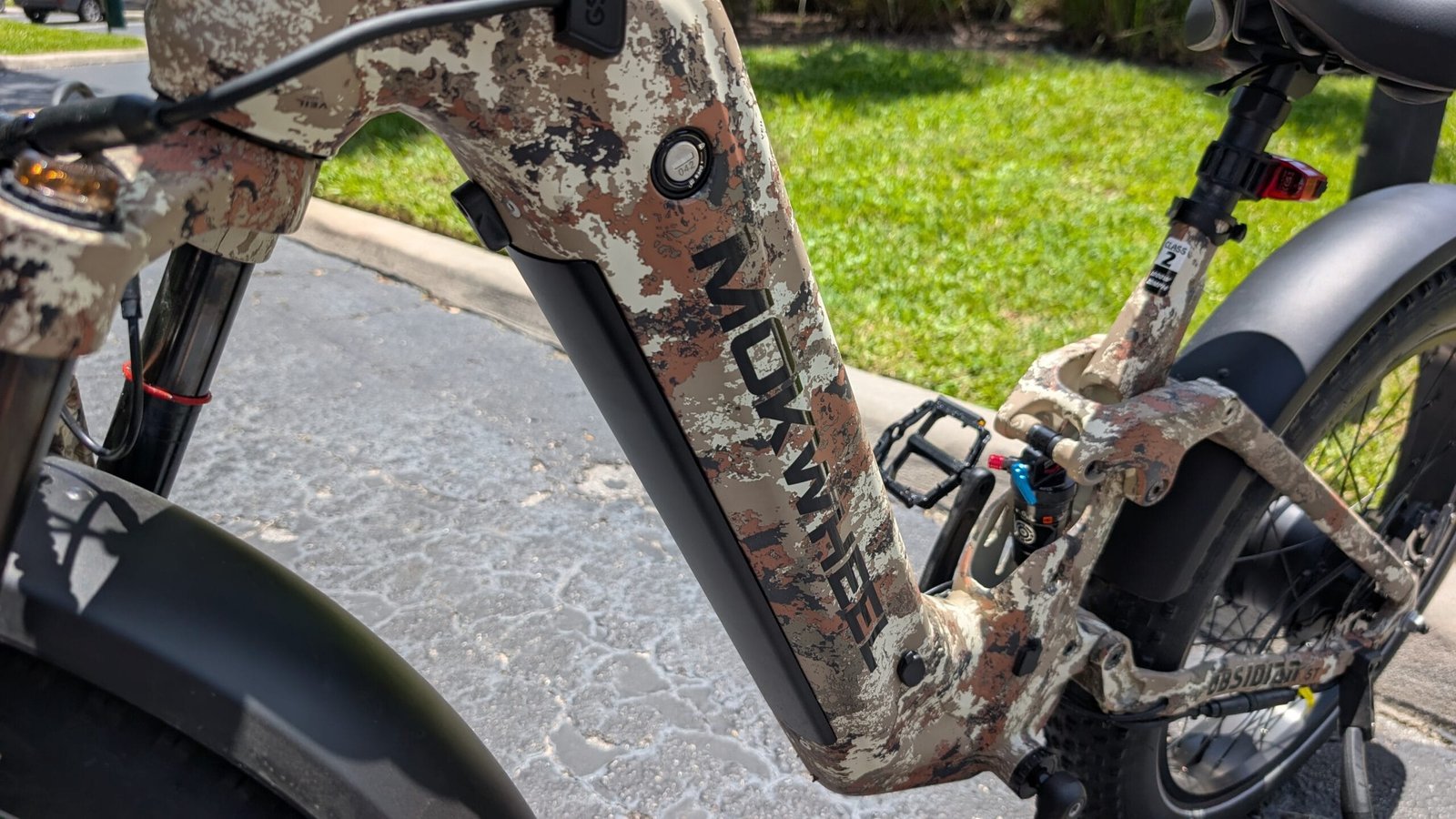 Mokwheel Obsidian ST e-bike frame