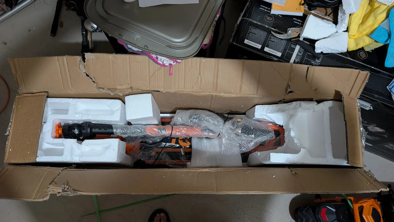 JGH X5 Ultra Electric Scooter Box Damage
