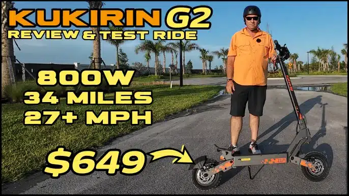 Kukirin G2 Electric Scooter Review Thumbnail